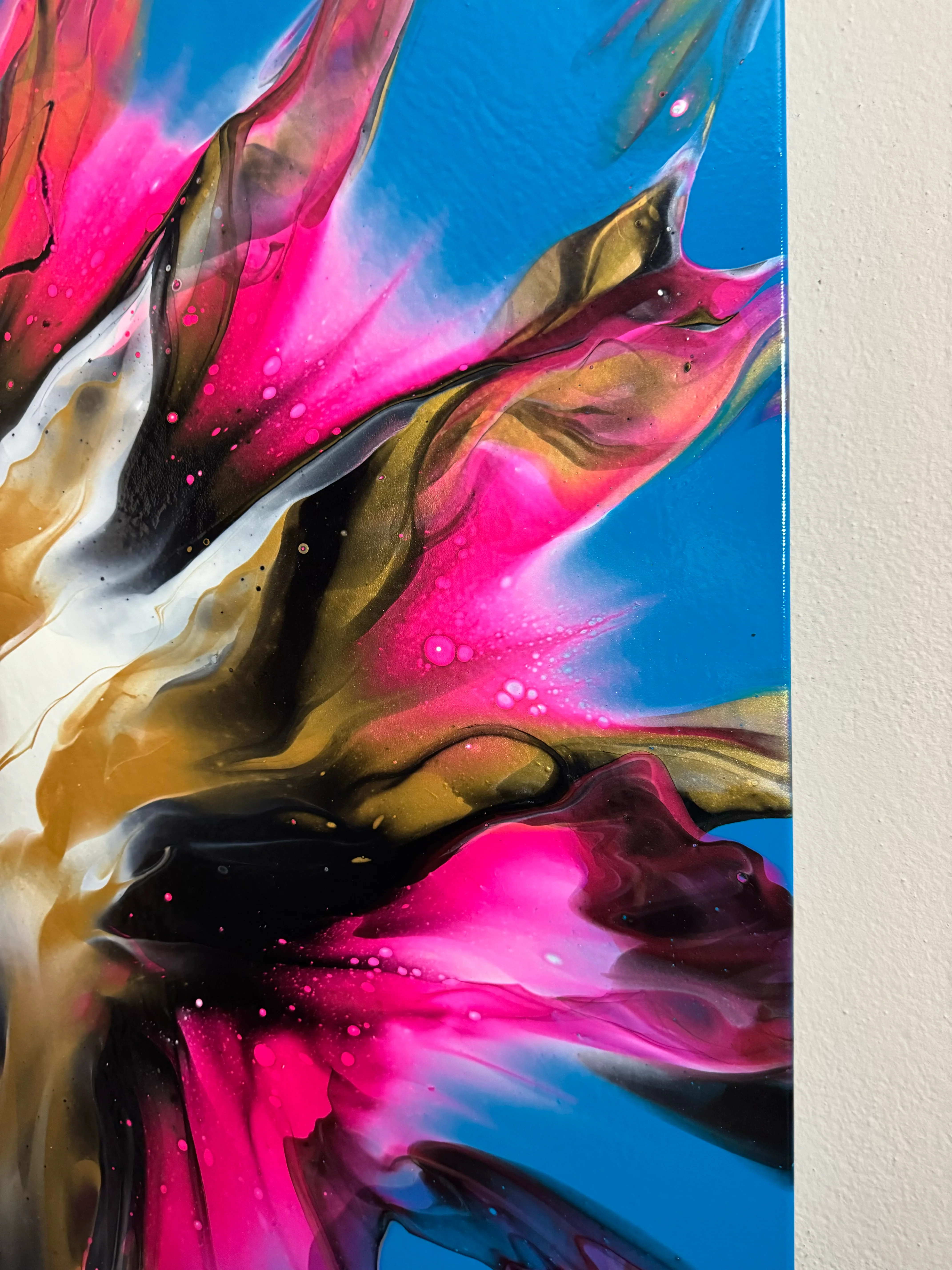 “Vibrant star” 100x80cm - Image 4