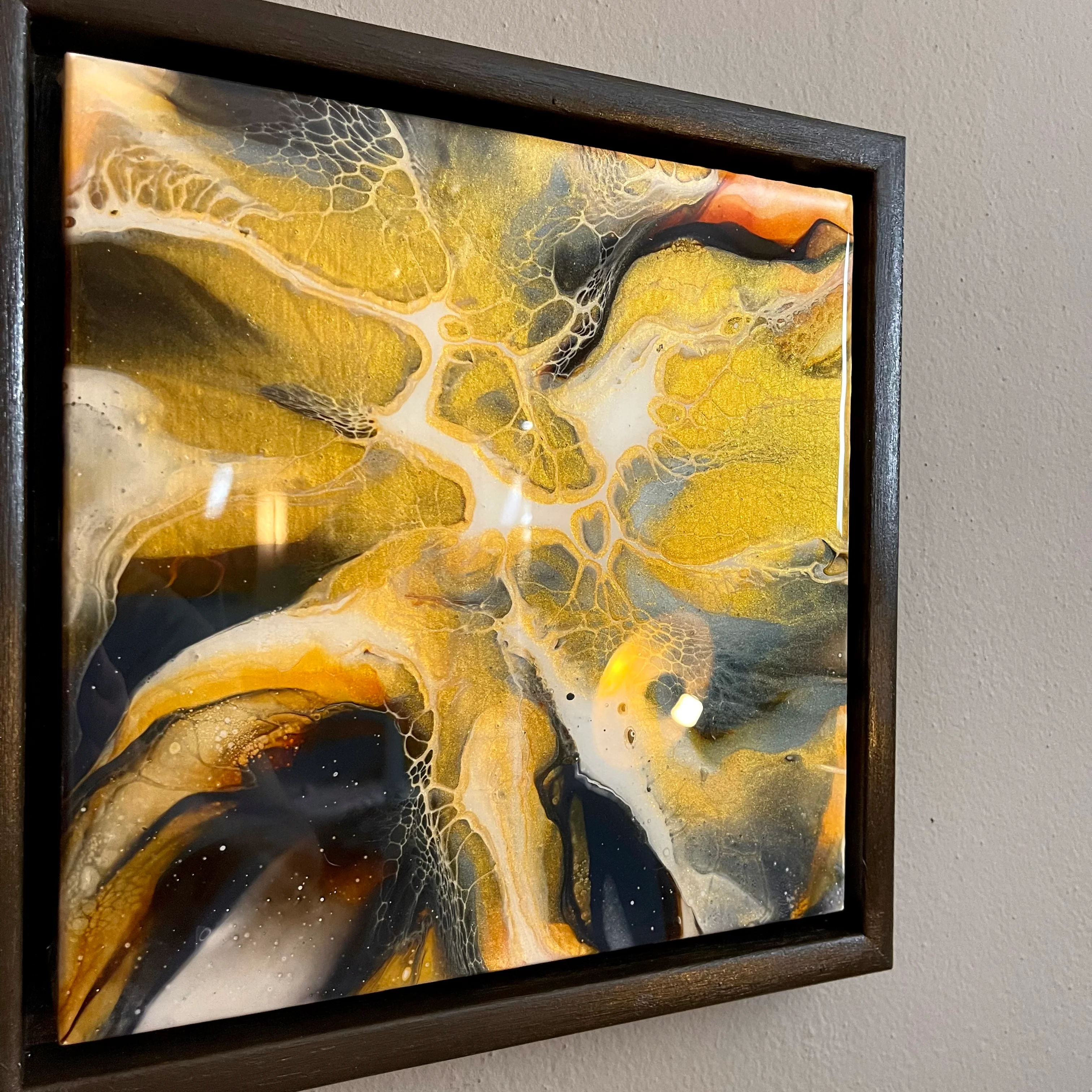 “Blooming serenity” 25x25cm - Image 2