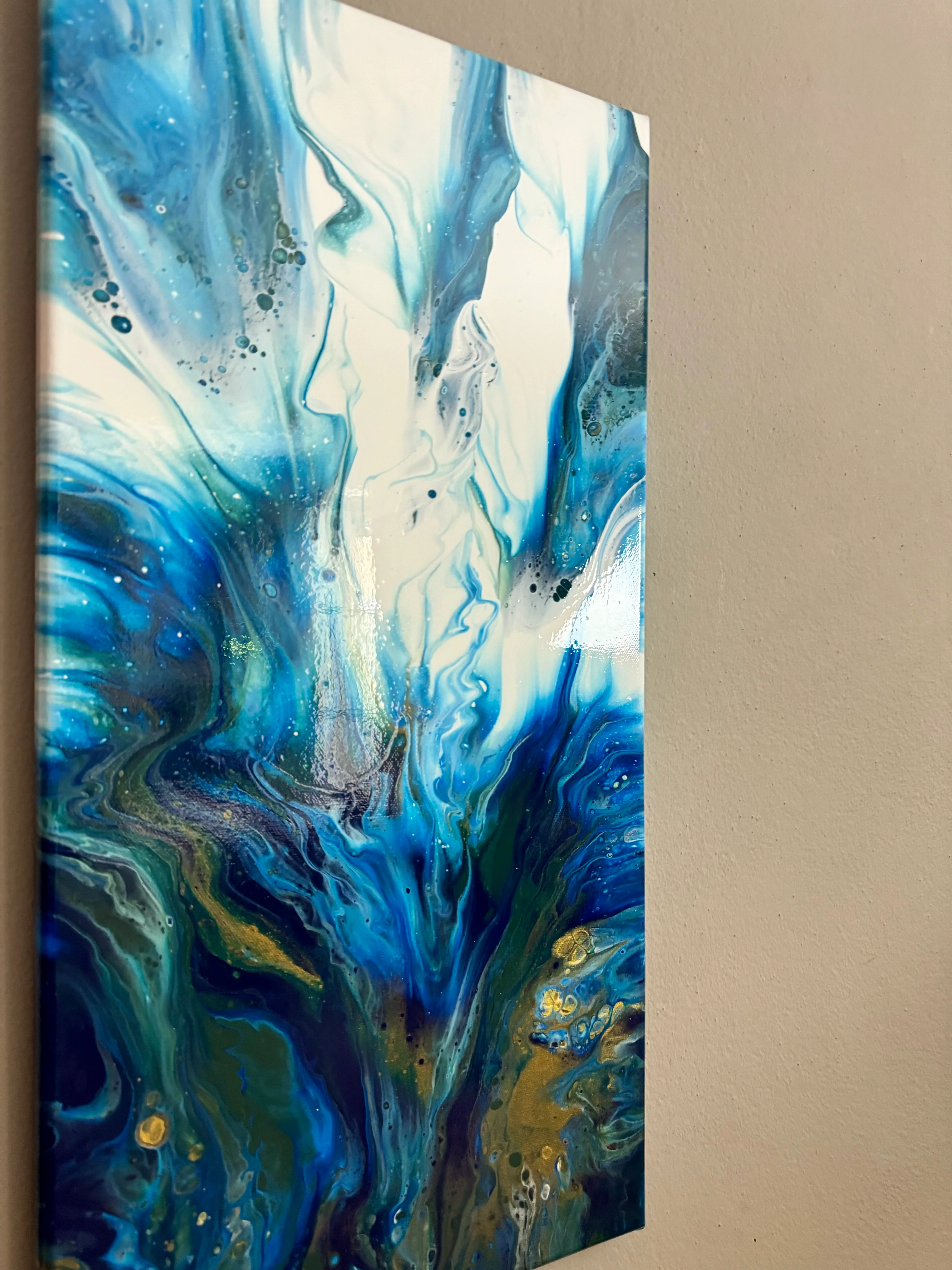 „Enchanted waters“ 30x60cm - Image 3