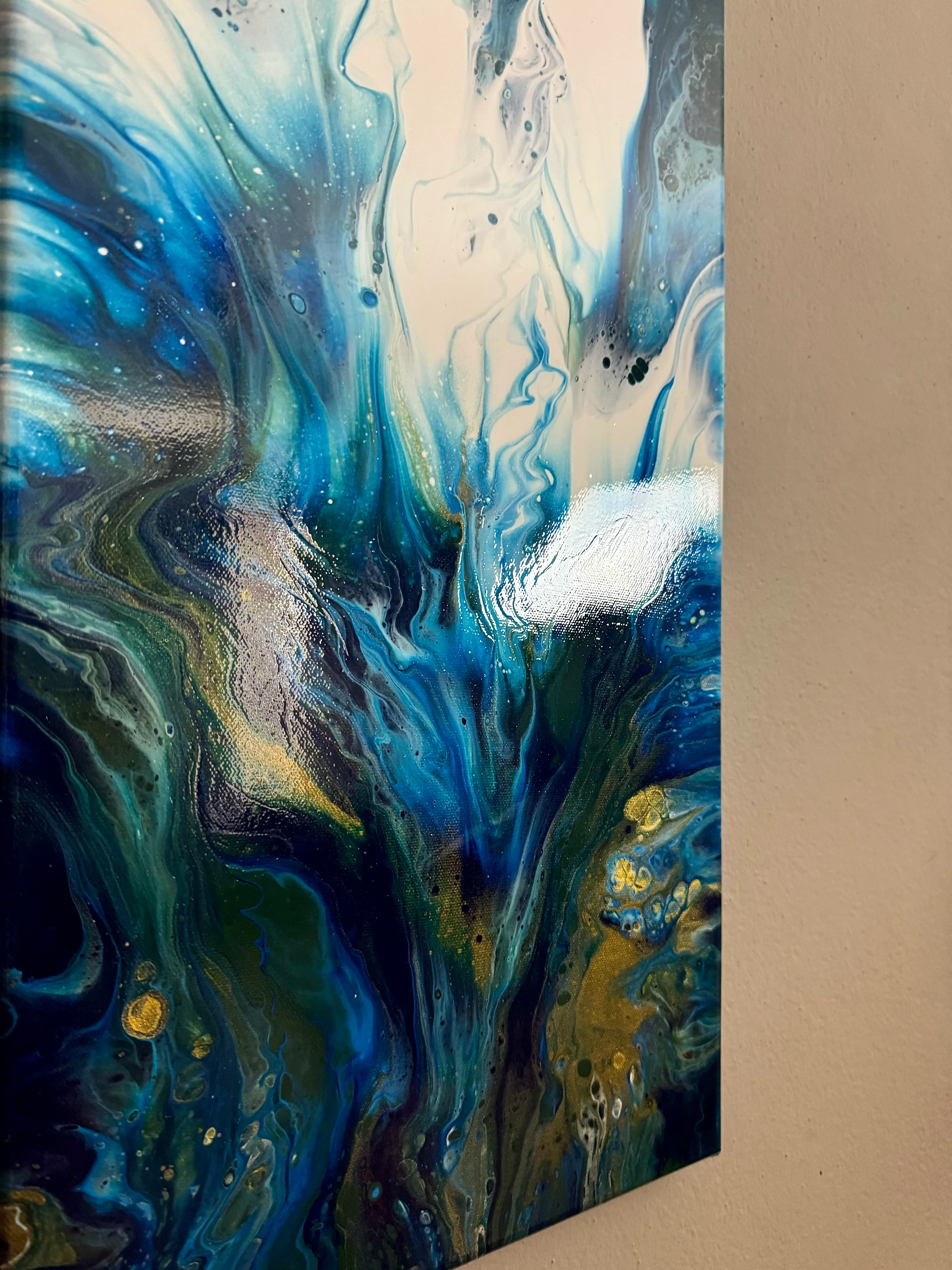 „Enchanted waters“ 30x60cm - Image 4