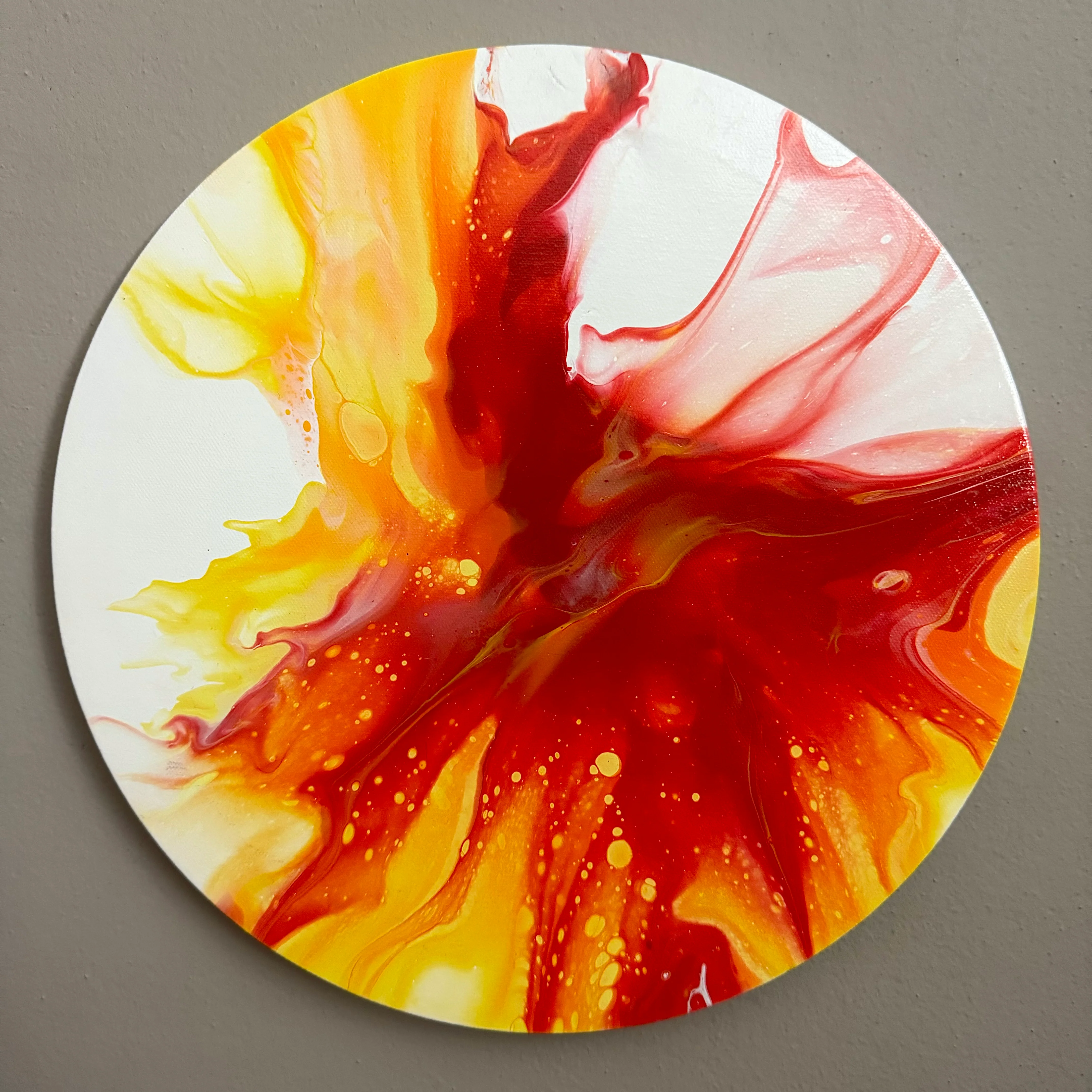 „Dancing flames“ 40cm diagonal - Image 2