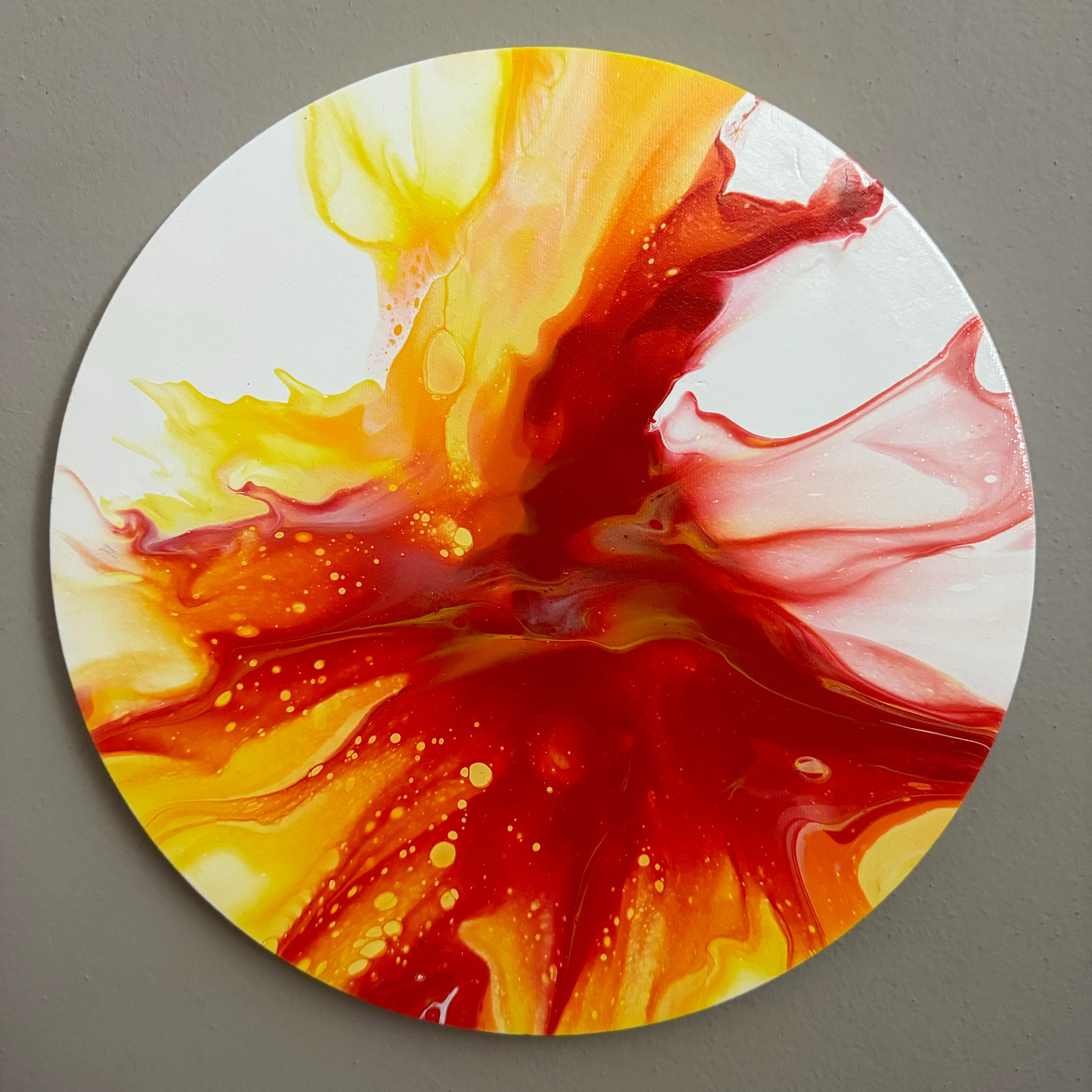 „Dancing flames“ 40cm diagonal - Image 3