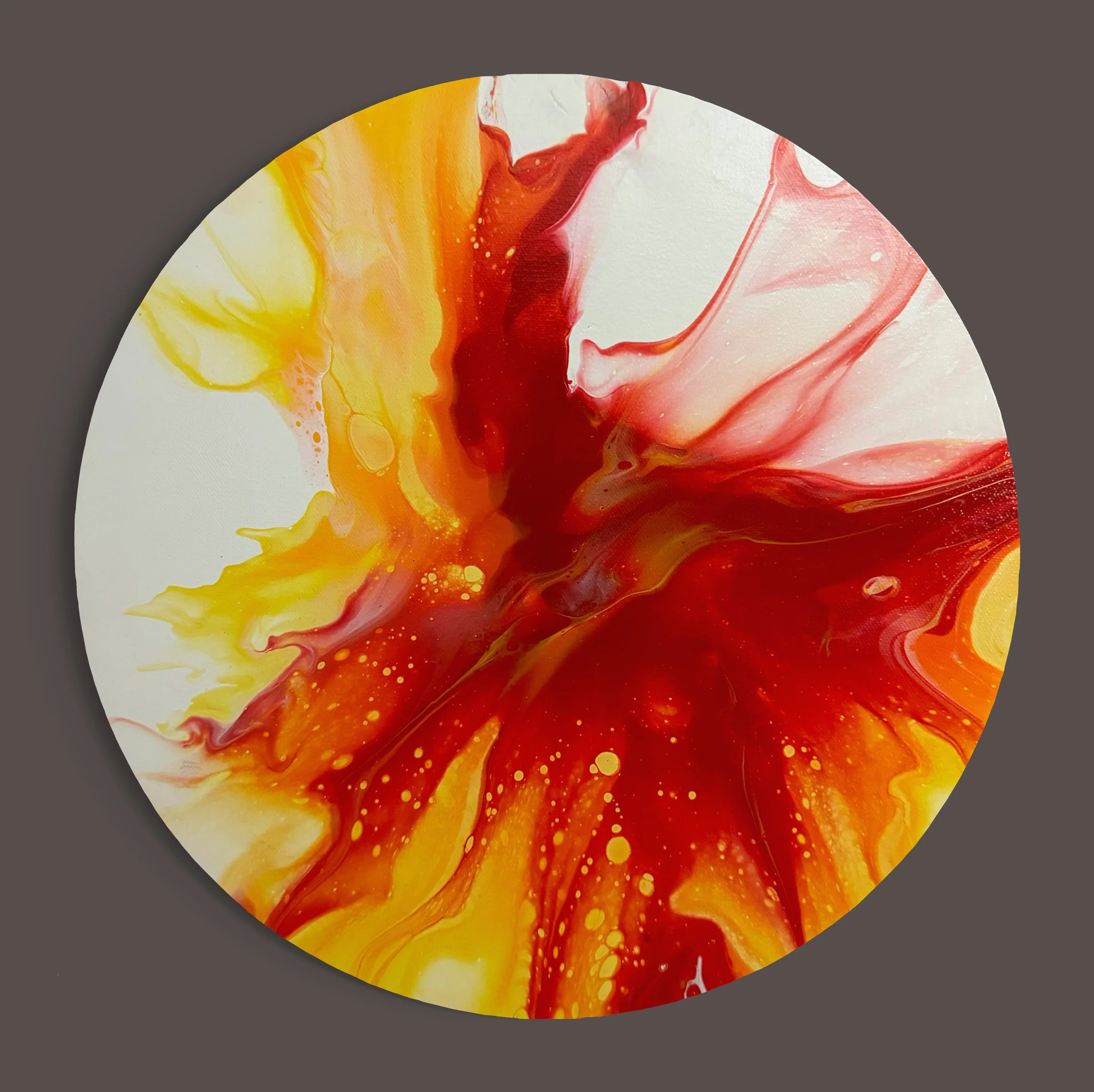 „Dancing flames“ 40cm diagonal - Image 4
