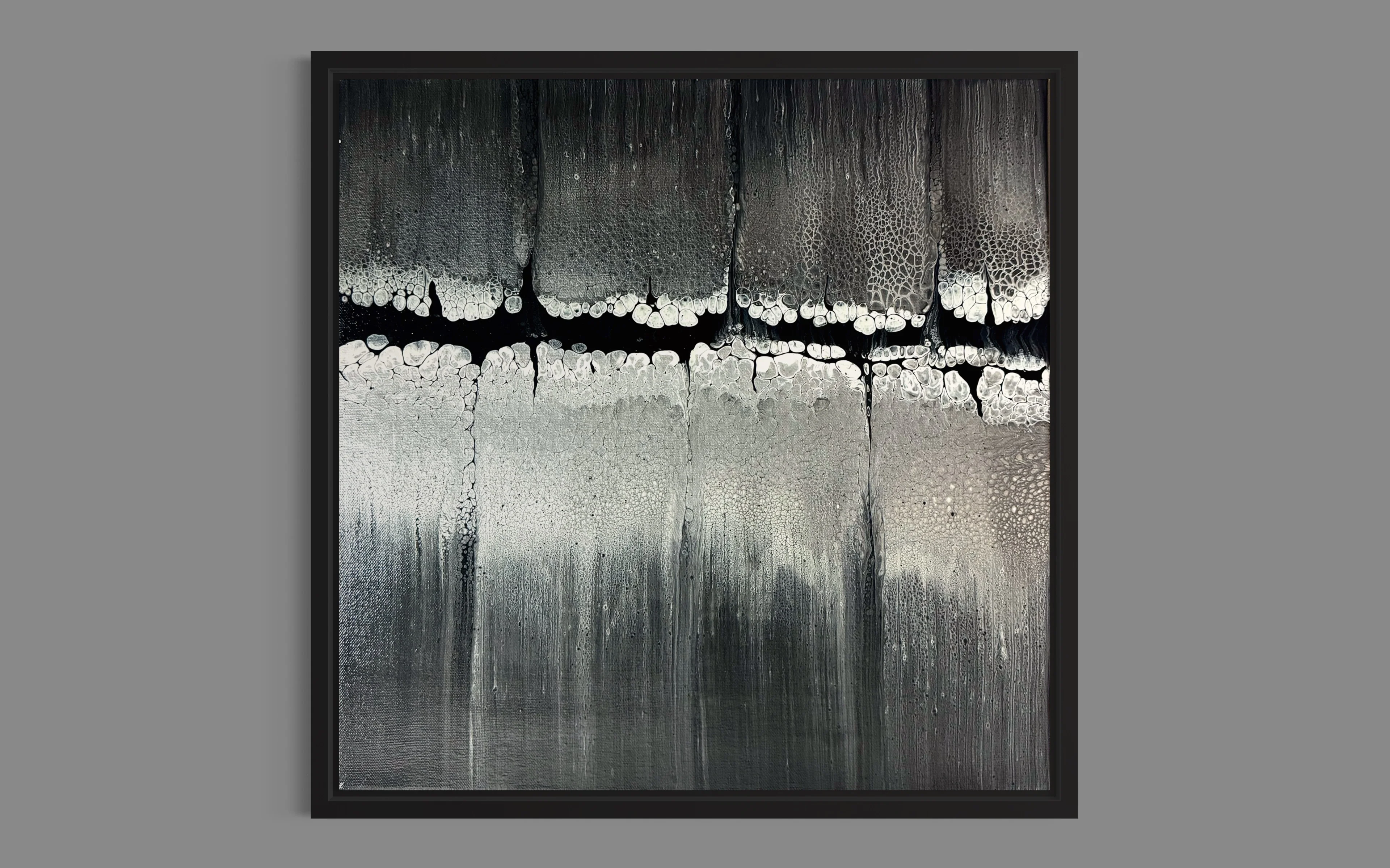 “Monochromatic landscape” 40x40cm - Image 2