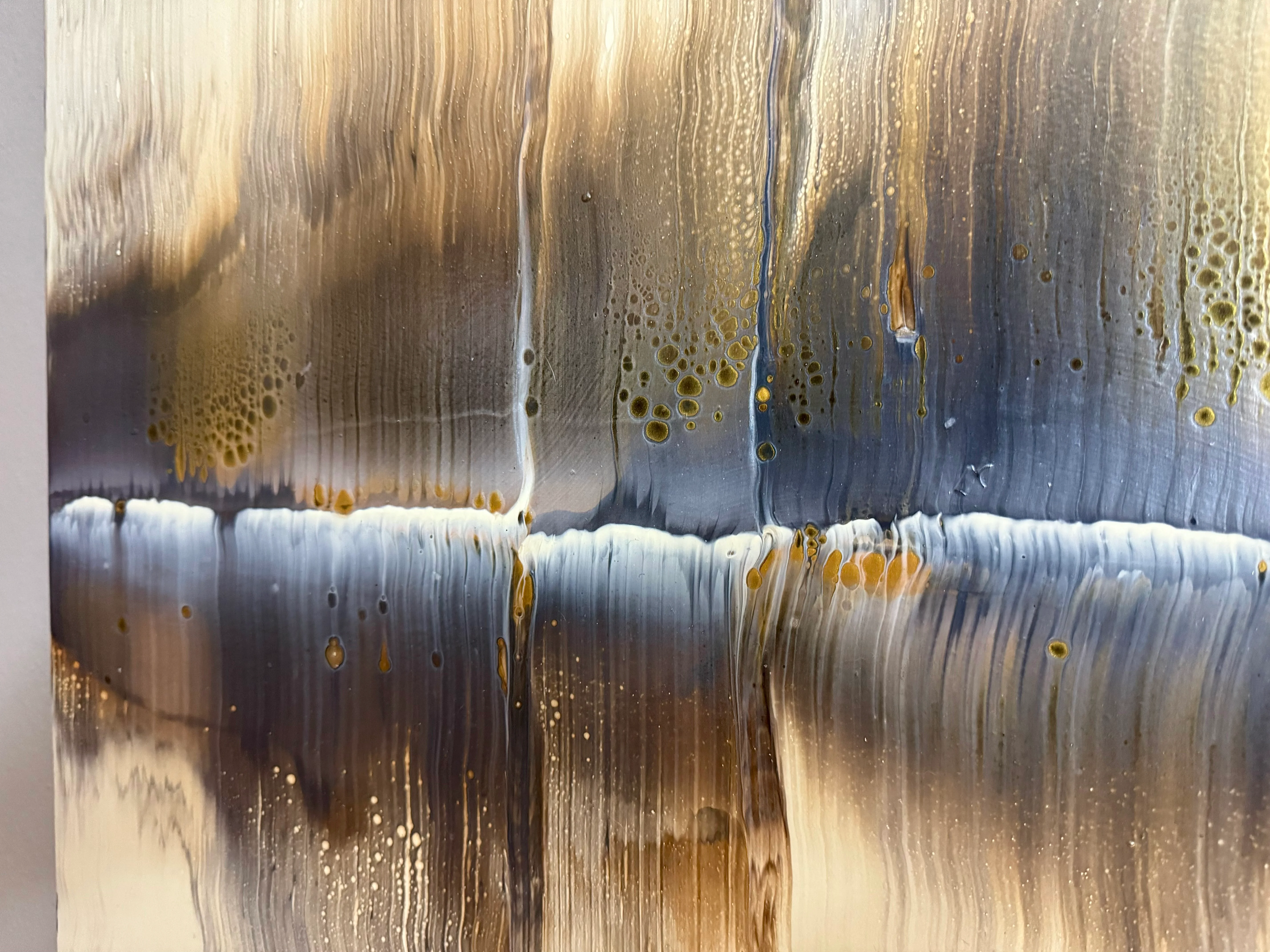 "Golden Whispers" 60x60cm - Image 2