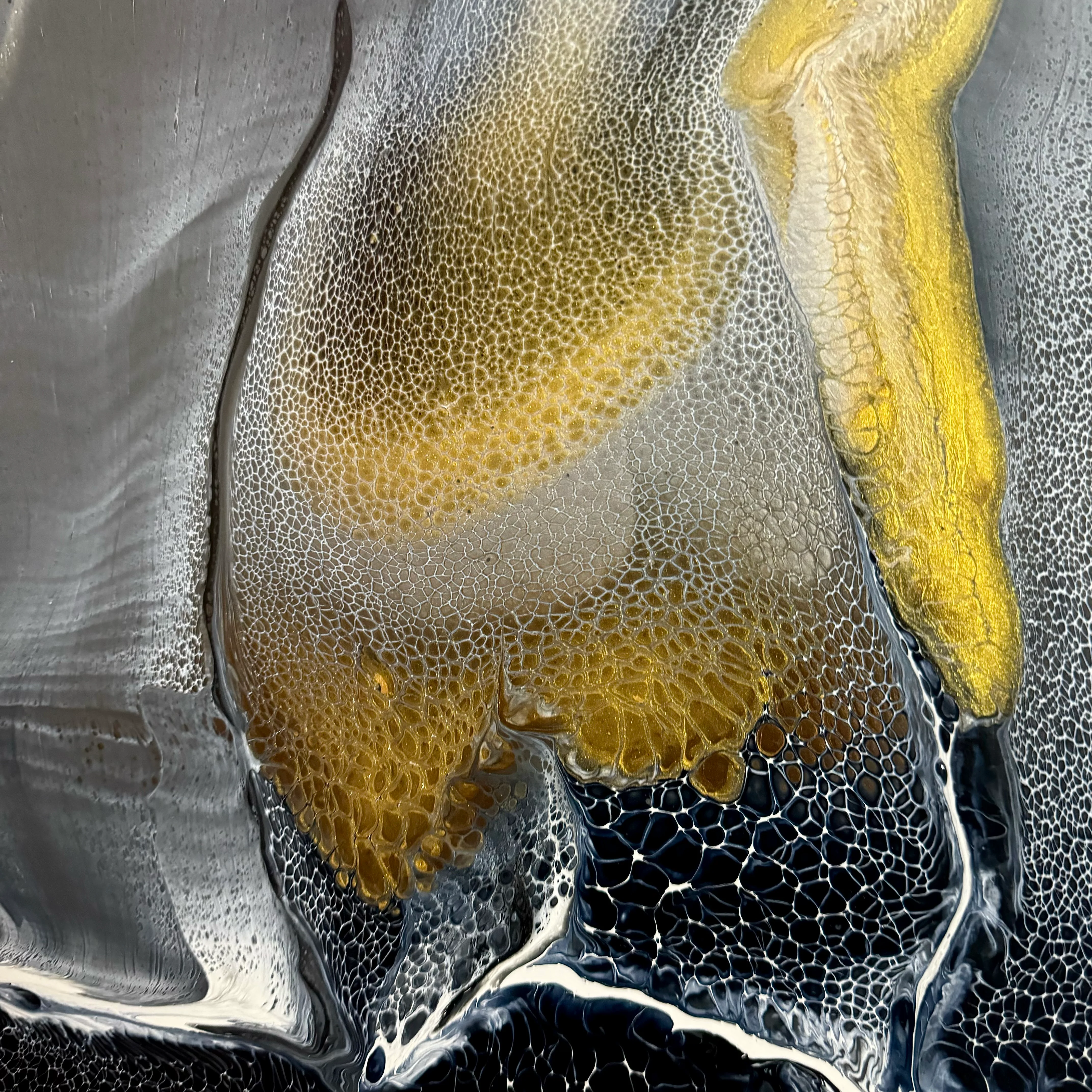 “Shadowing” 70x70cm framed - Image 9