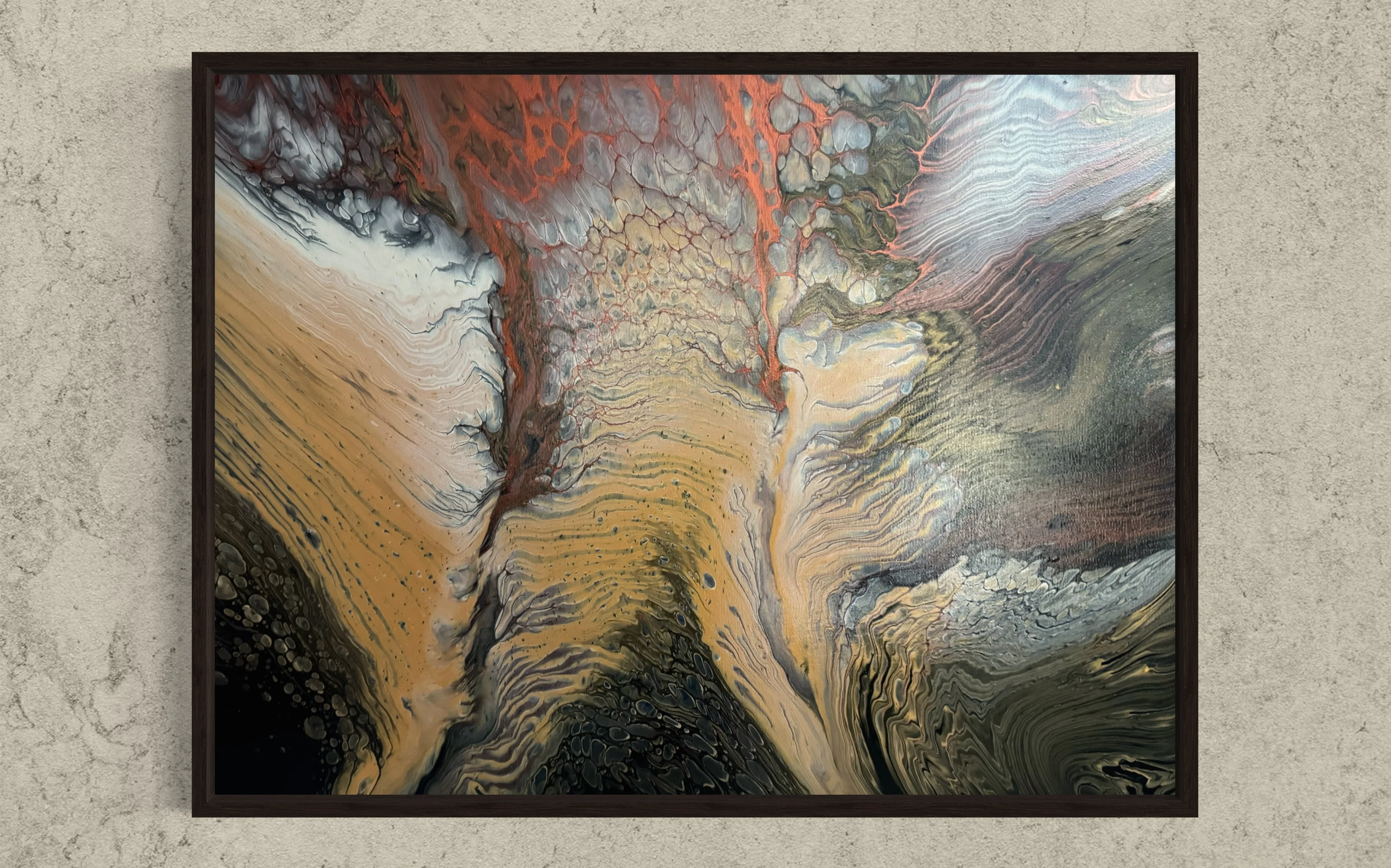 „Into the storm“ 80x60cm - Image 7