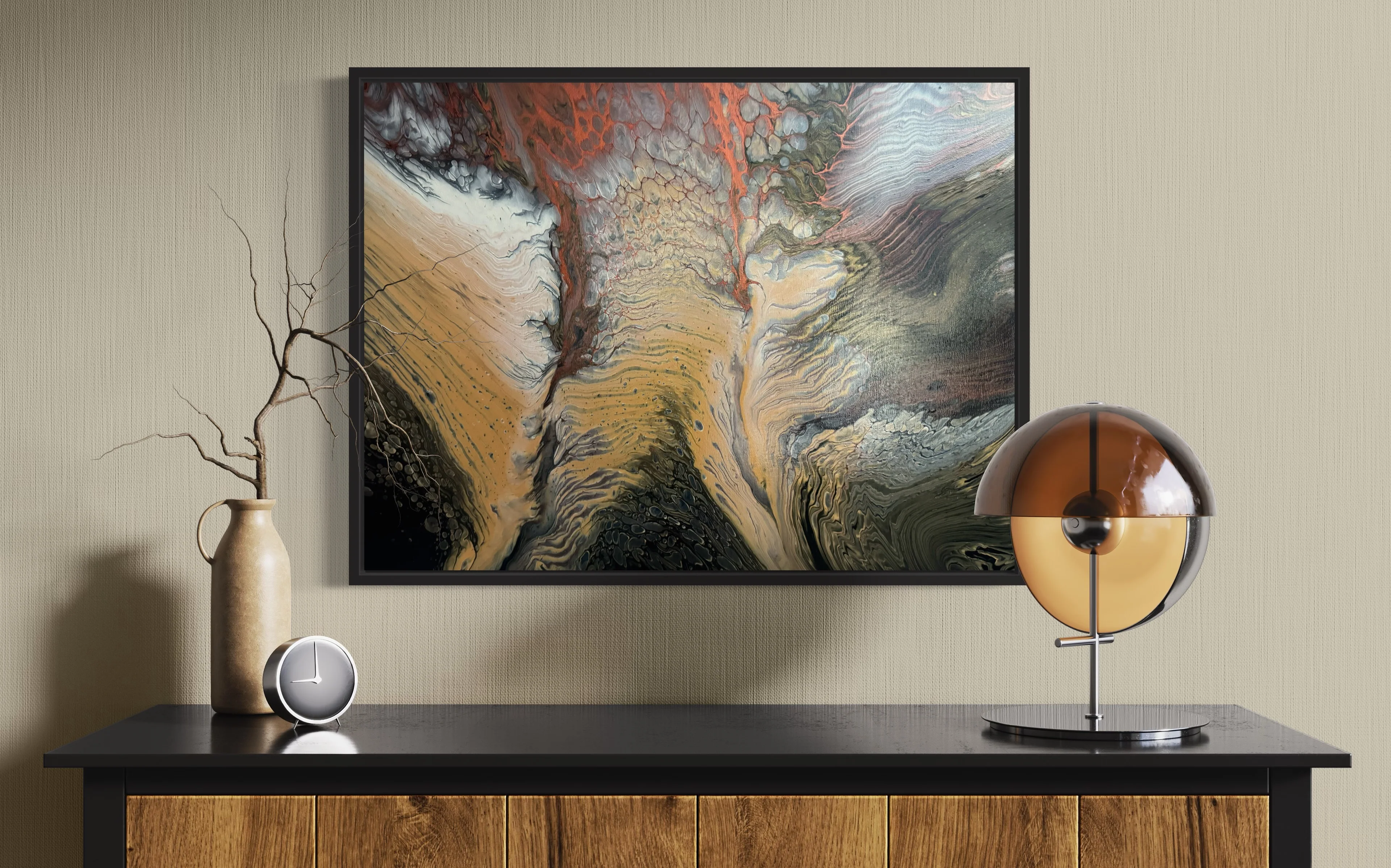 „Into the storm“ 80x60cm - Image 9