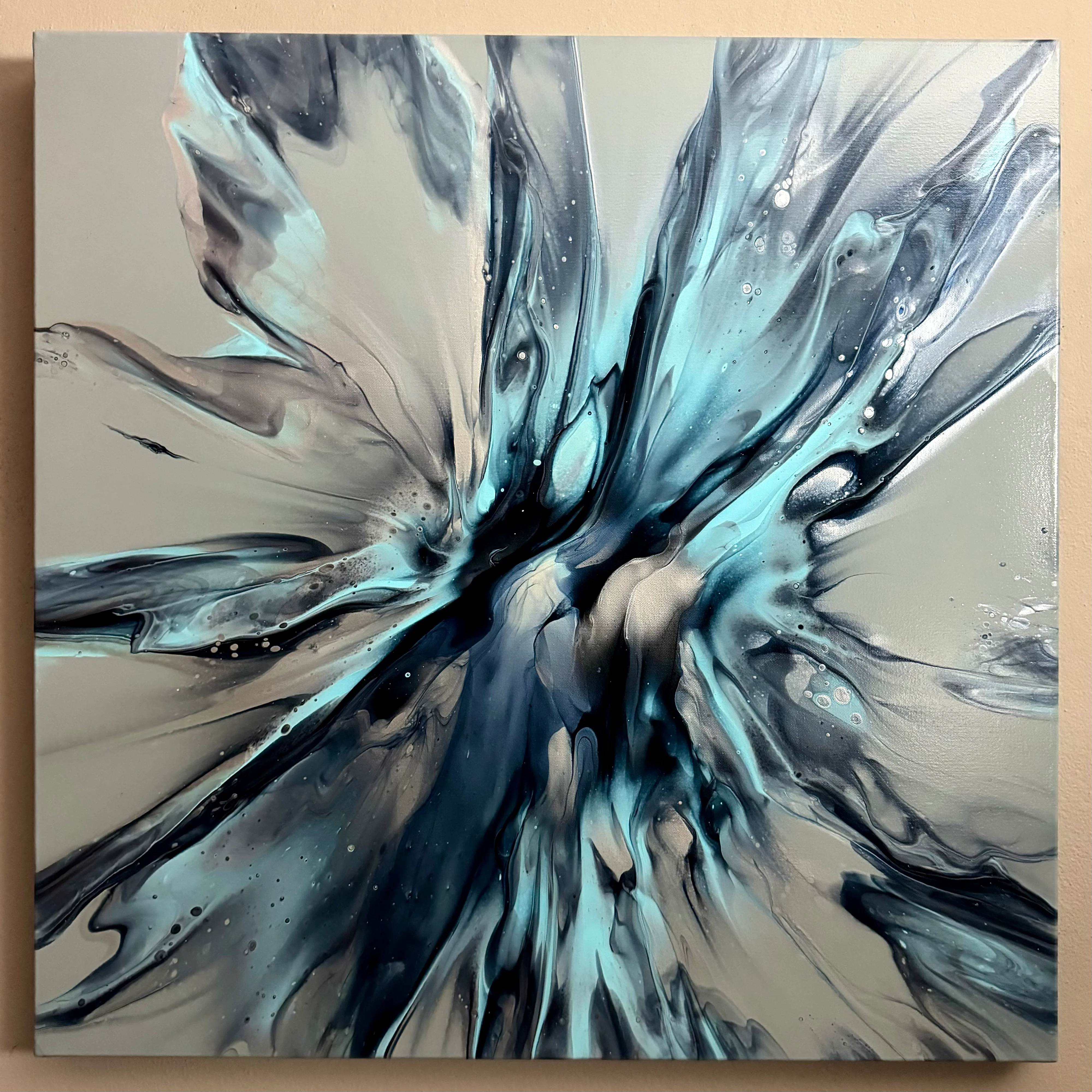 “Polar Serenity” 80x80cm - Image 2