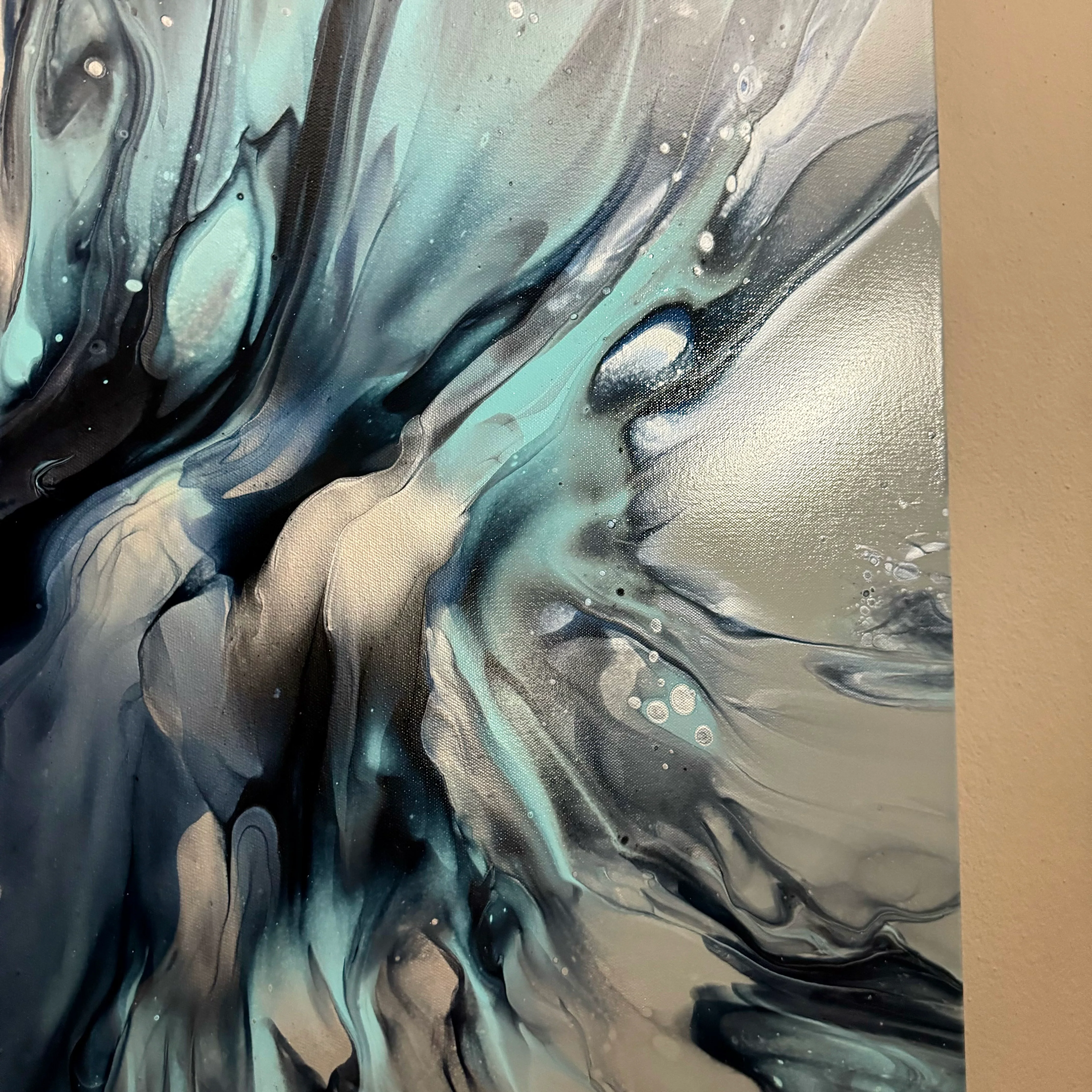 “Polar Serenity” 80x80cm - Image 4