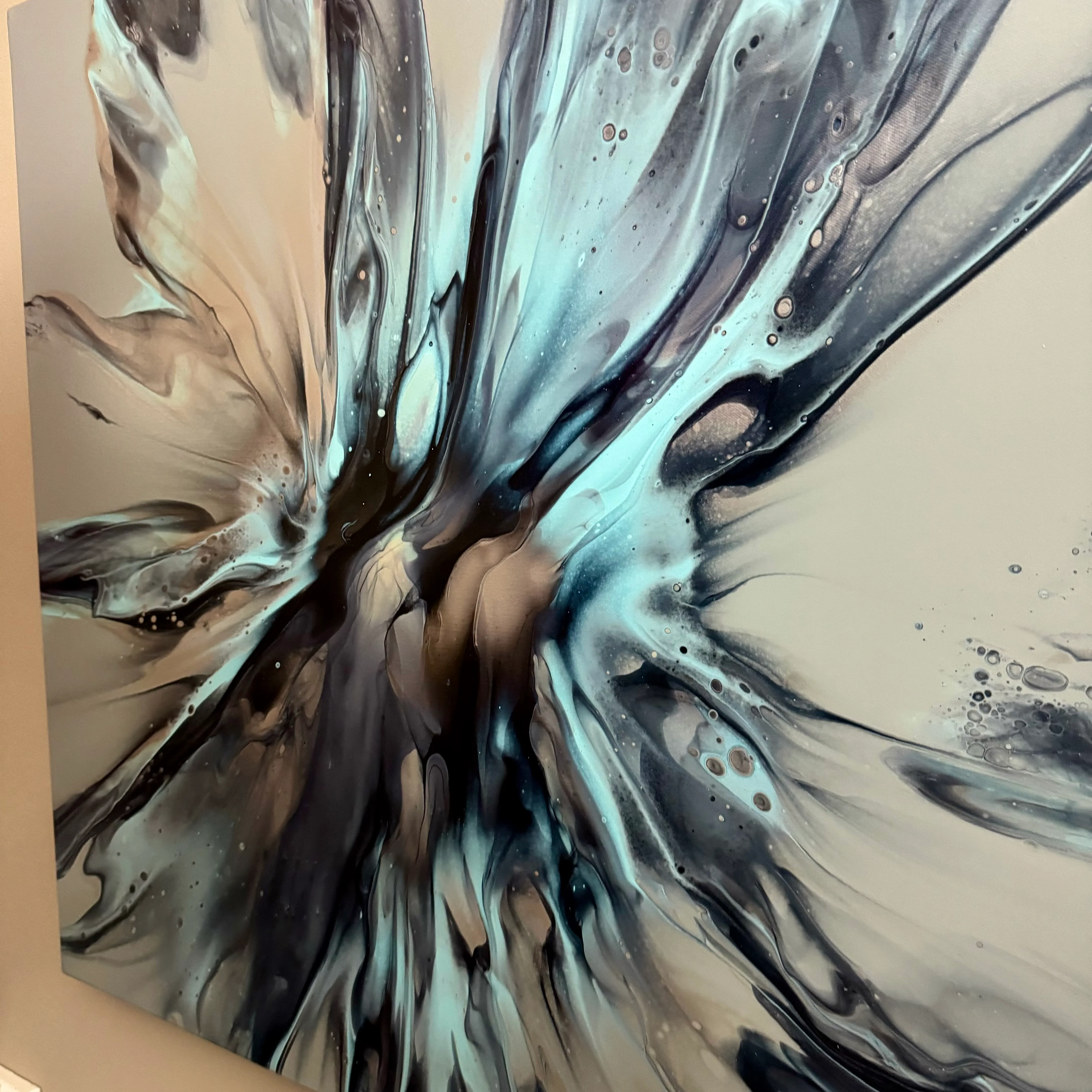 “Polar Serenity” 80x80cm - Image 5
