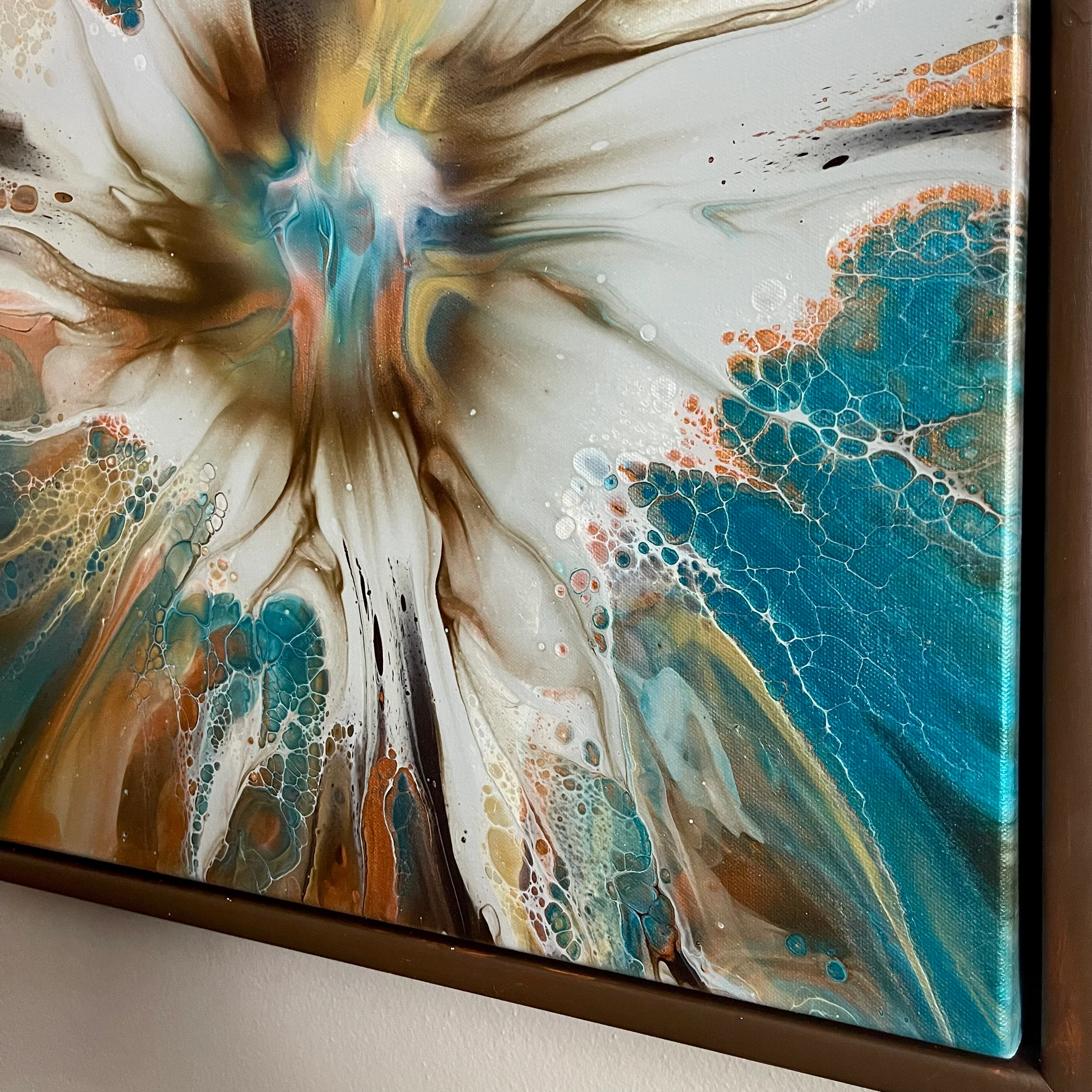 “Dancing horizons” 50x50cm - Image 3