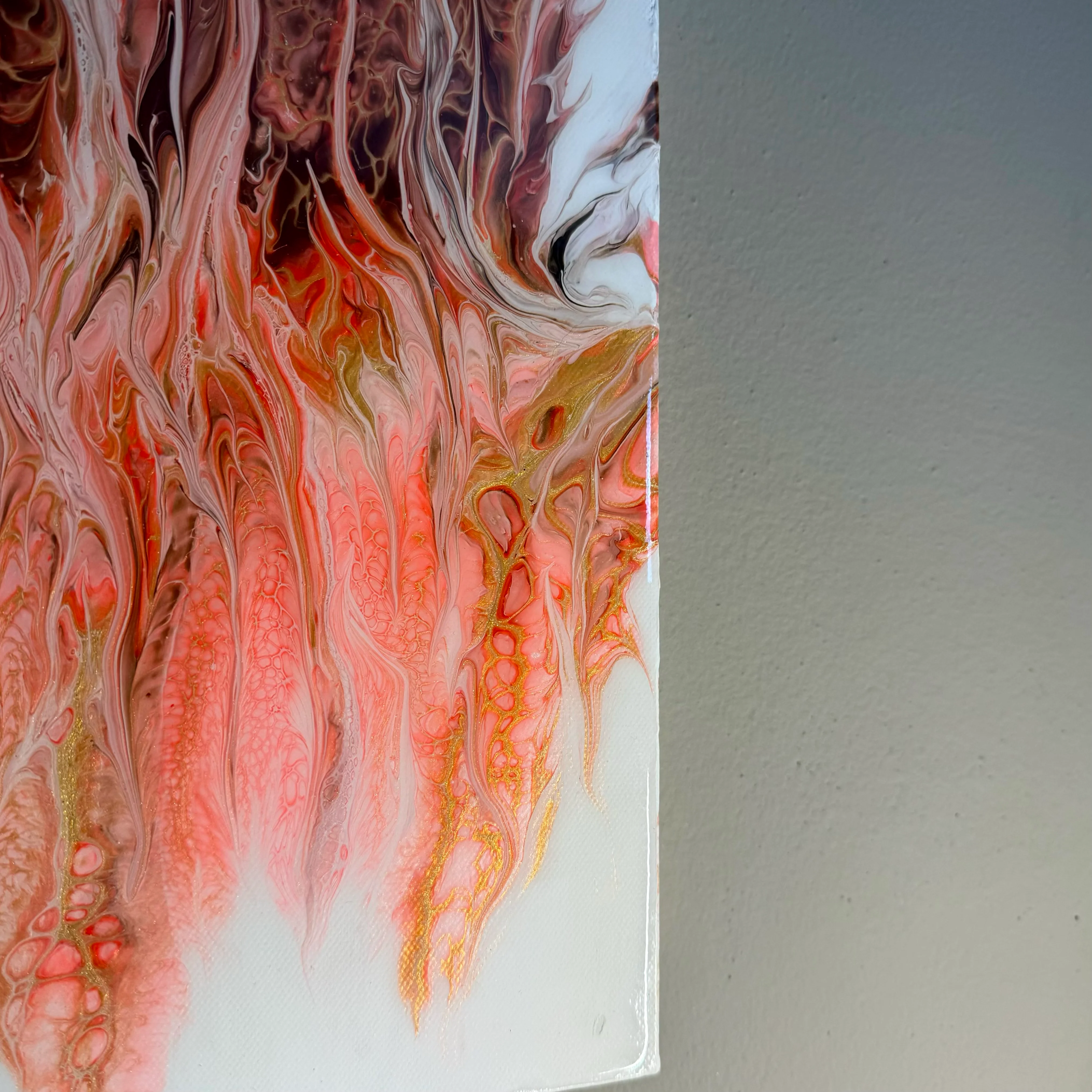 “Dancing on fire” 50x50cm - Image 5