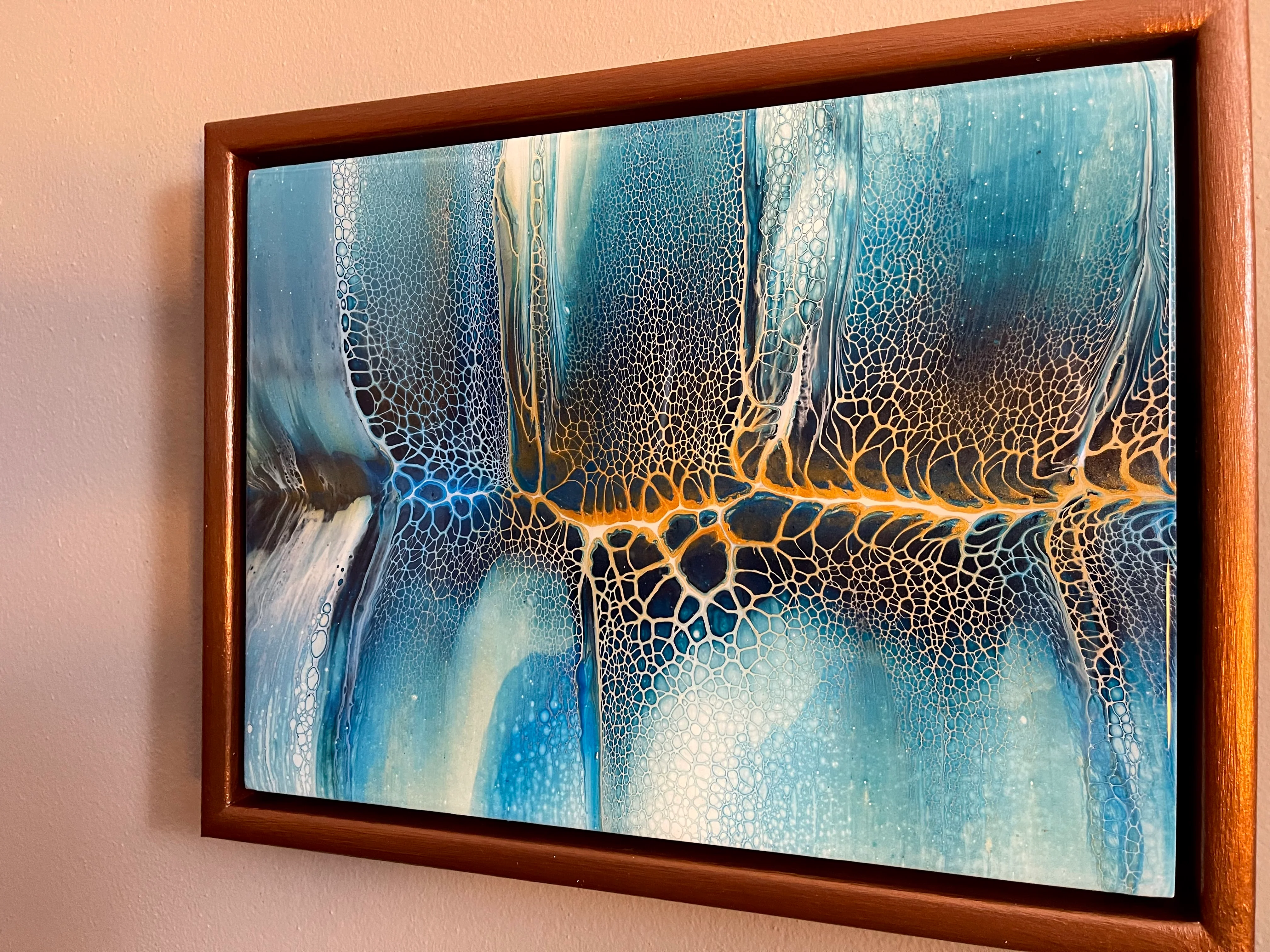 “Ice and bronze” 40x30cm - Image 3