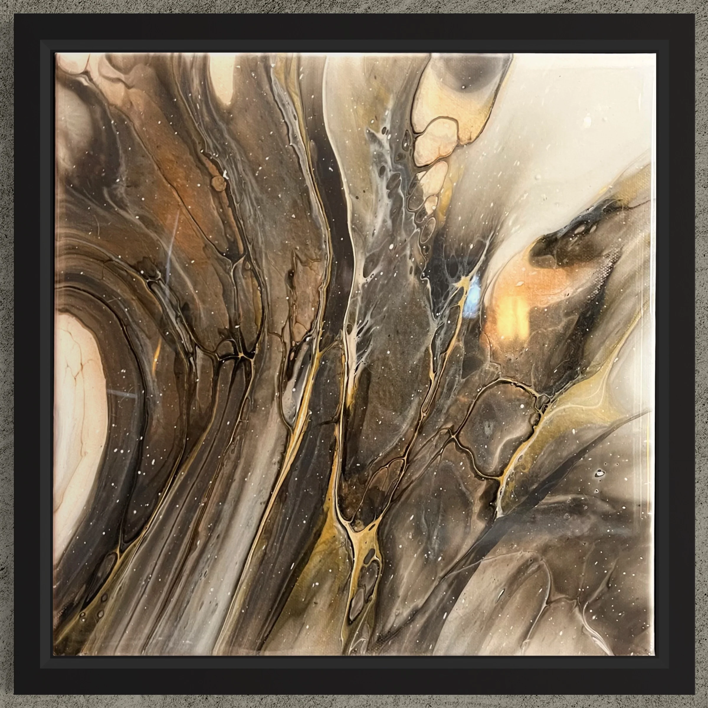 "Mineral Melodies" 30x30cm - Image 5