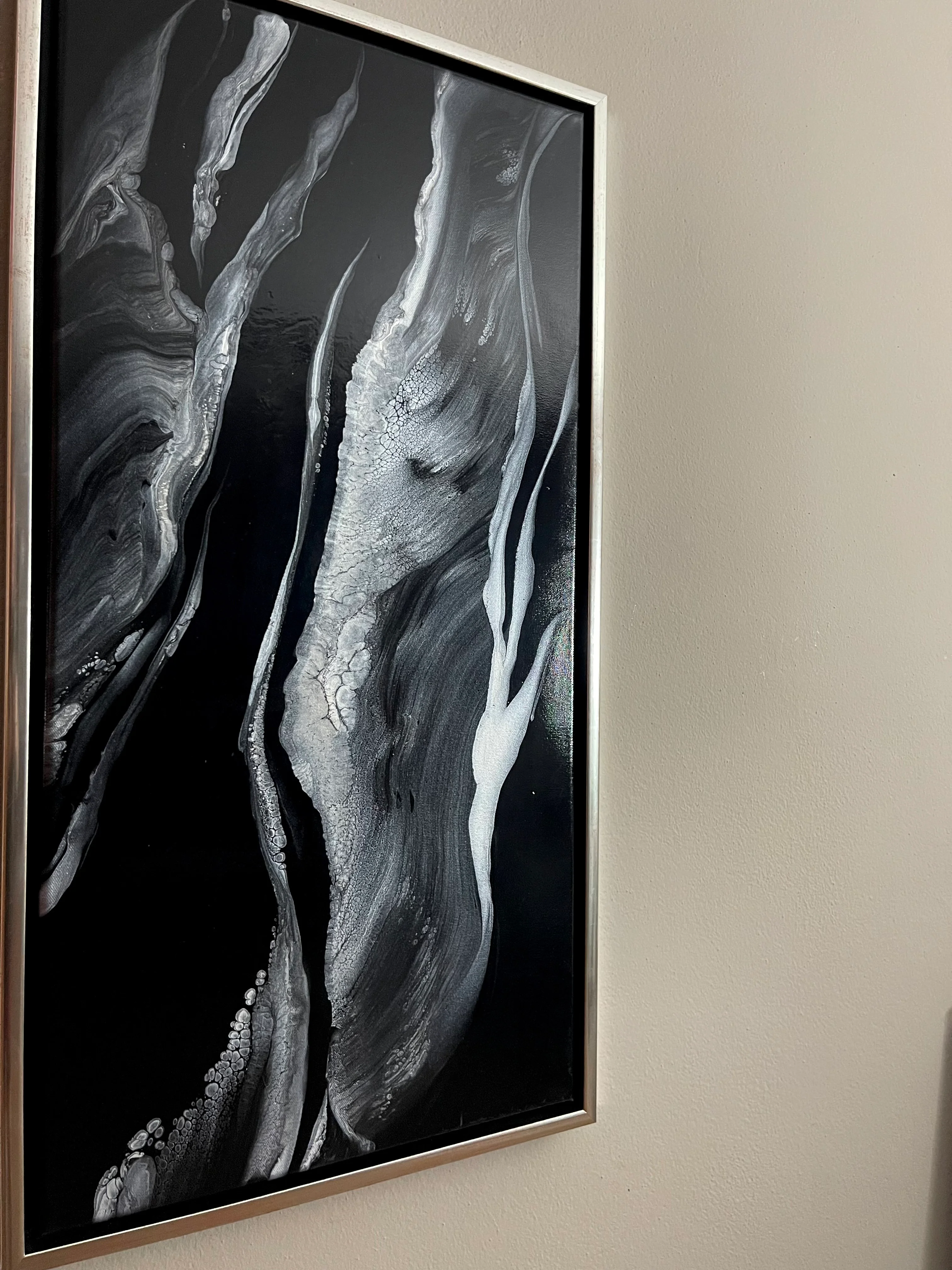 “Silver Wings” 40x80cm - Image 2