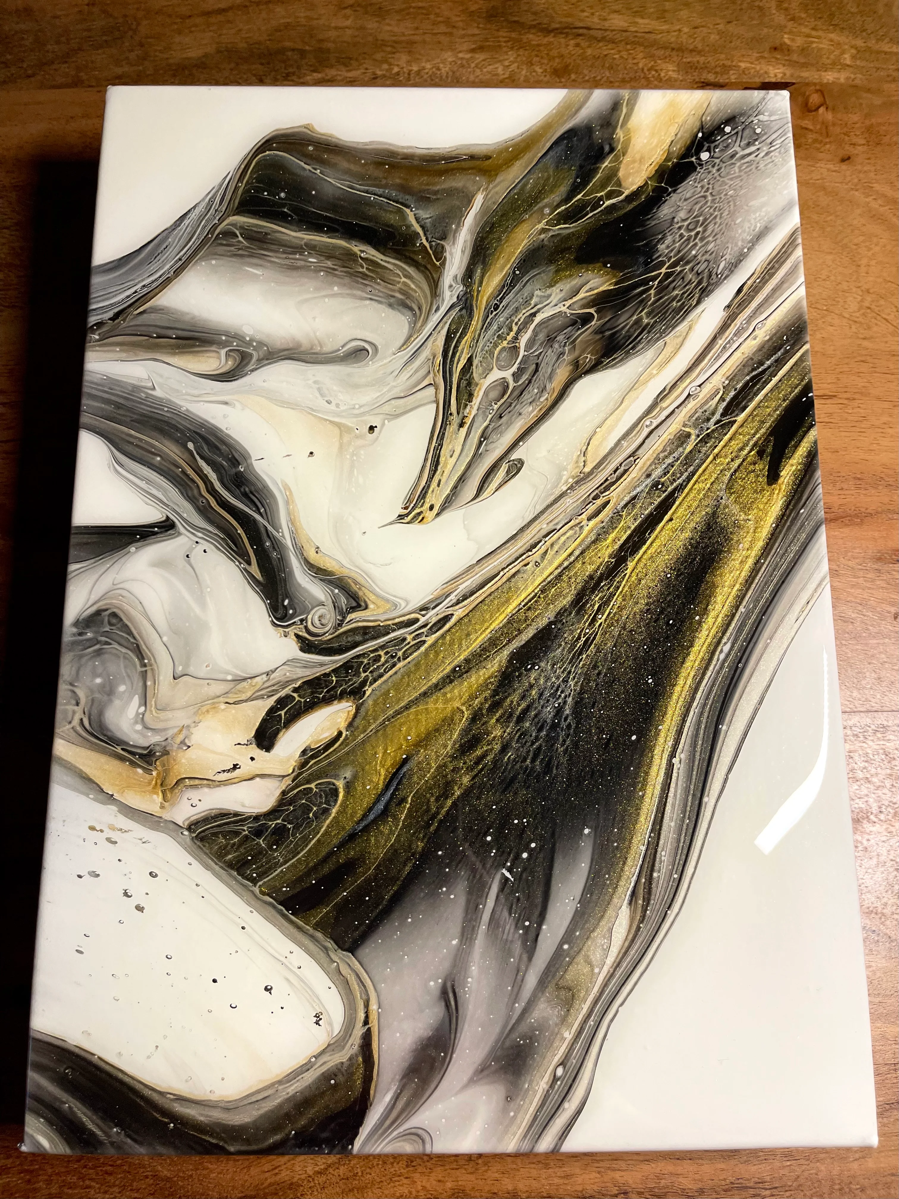 “Swans love” 30x40cm