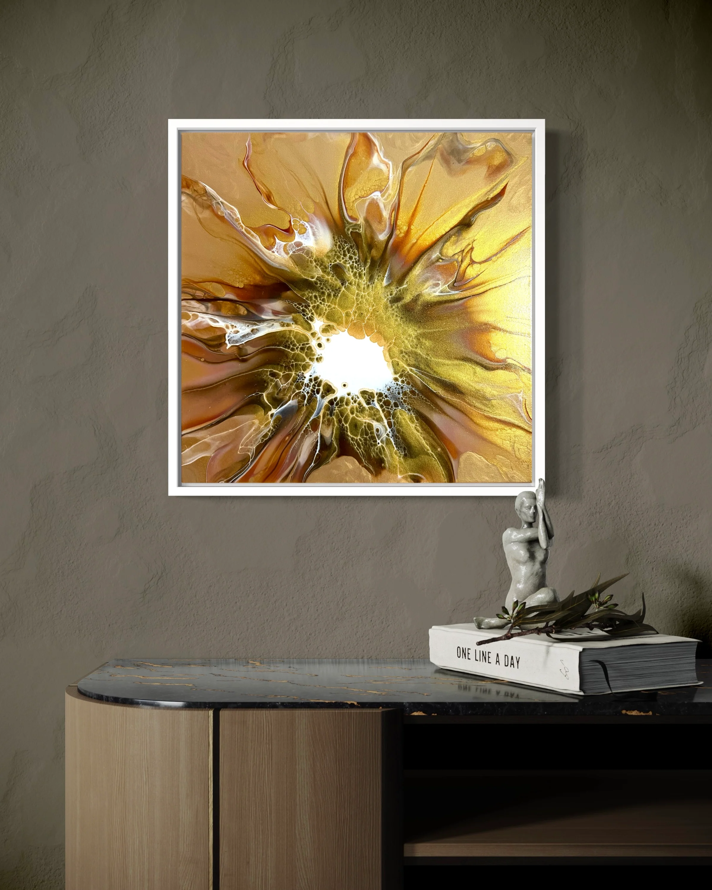 “The birth of a star” 50x50cm - Image 9