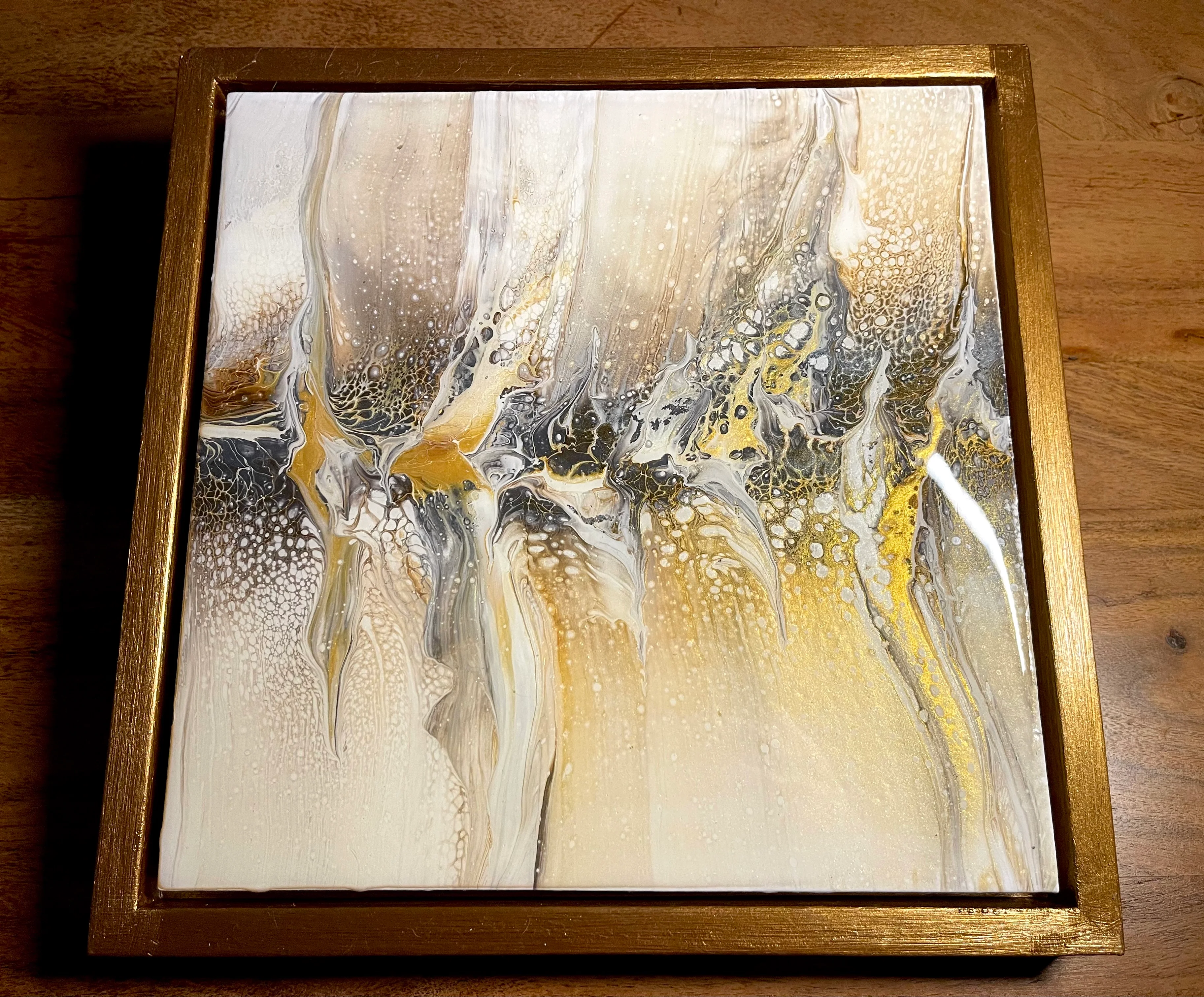 “Whispers of serenity” 30x30cm - Image 3